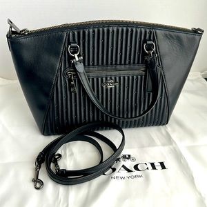 💥SLIGHTLY USED💥 Coach Prairie Satchel with Quilting